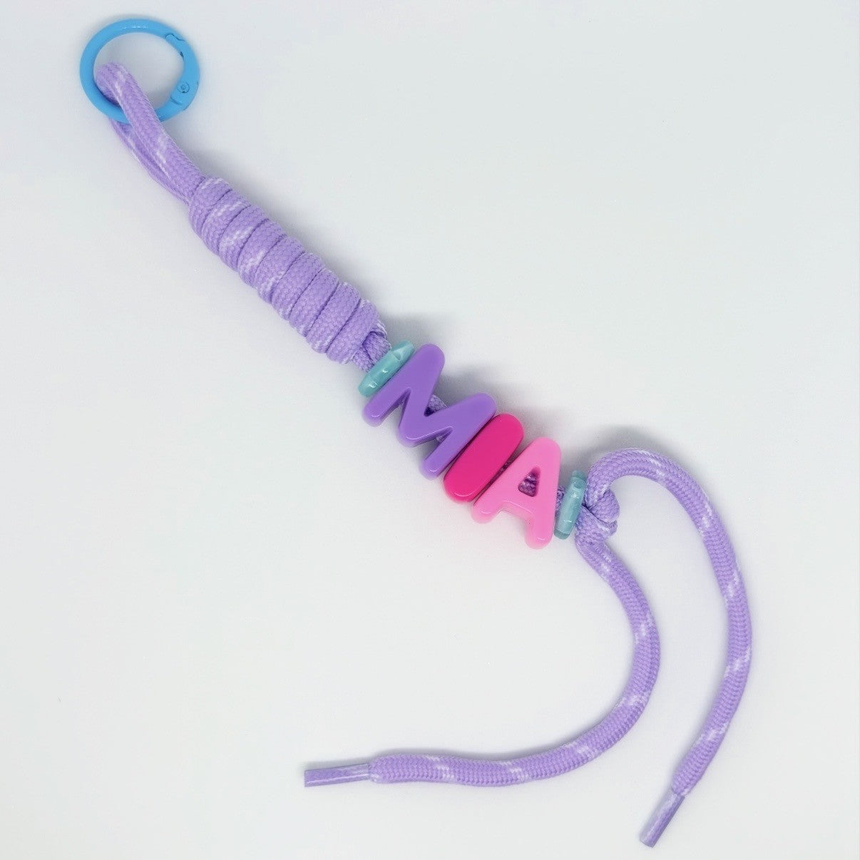 Floral end beads