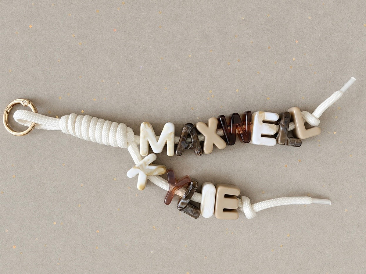 Moonlight Double Name Bag Charm