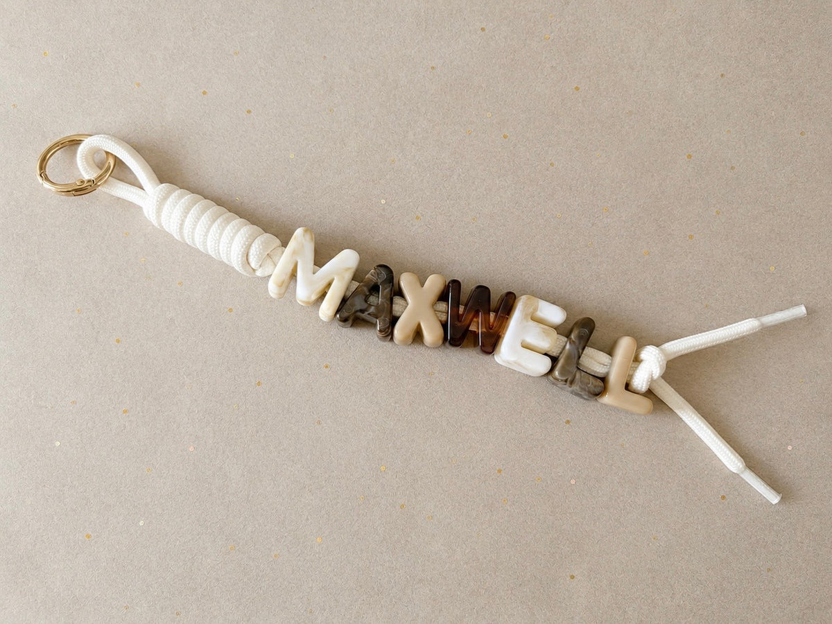 Moonlight Single Name Bag Charm