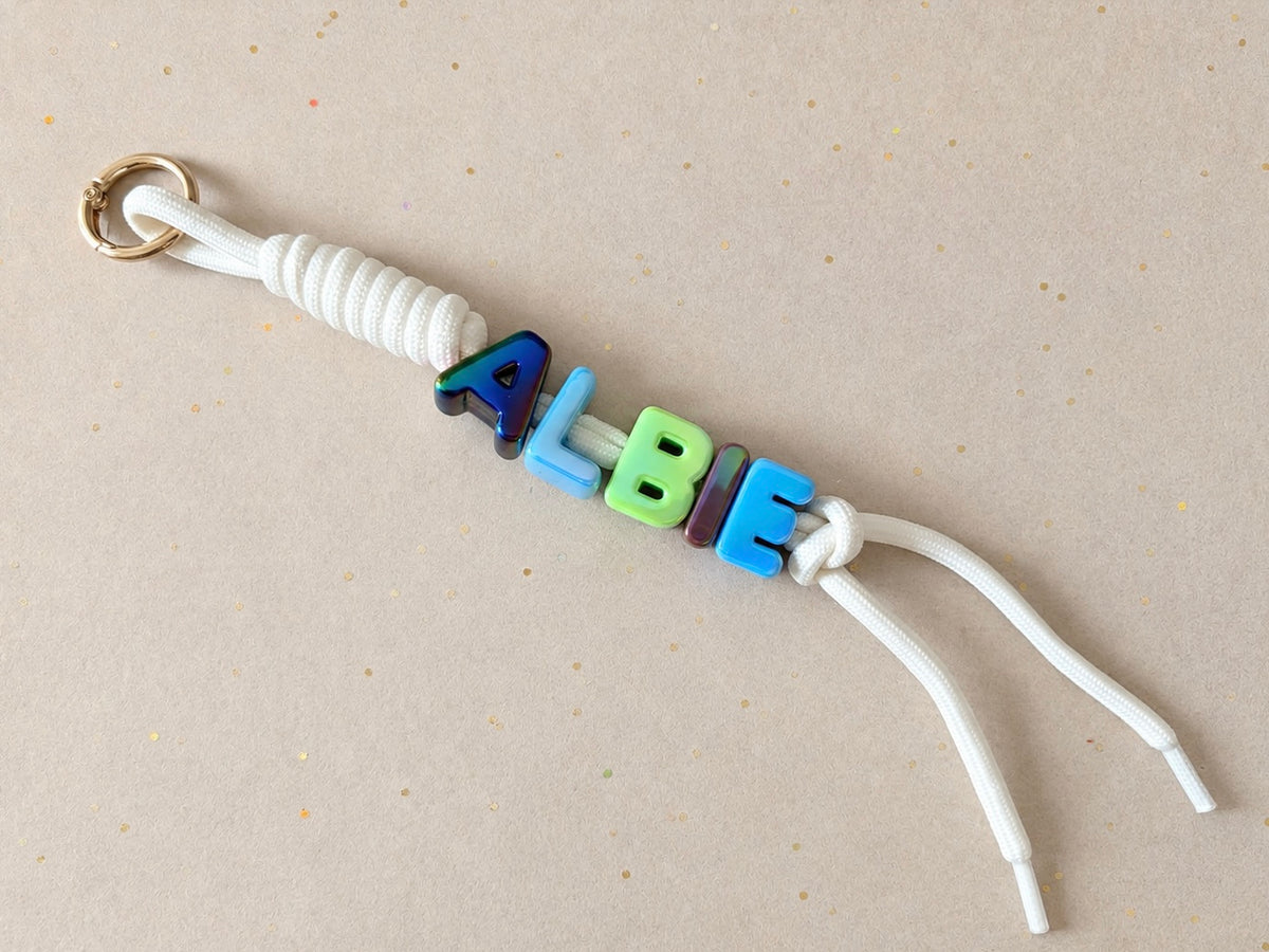Starlight Single Name Bag Charm