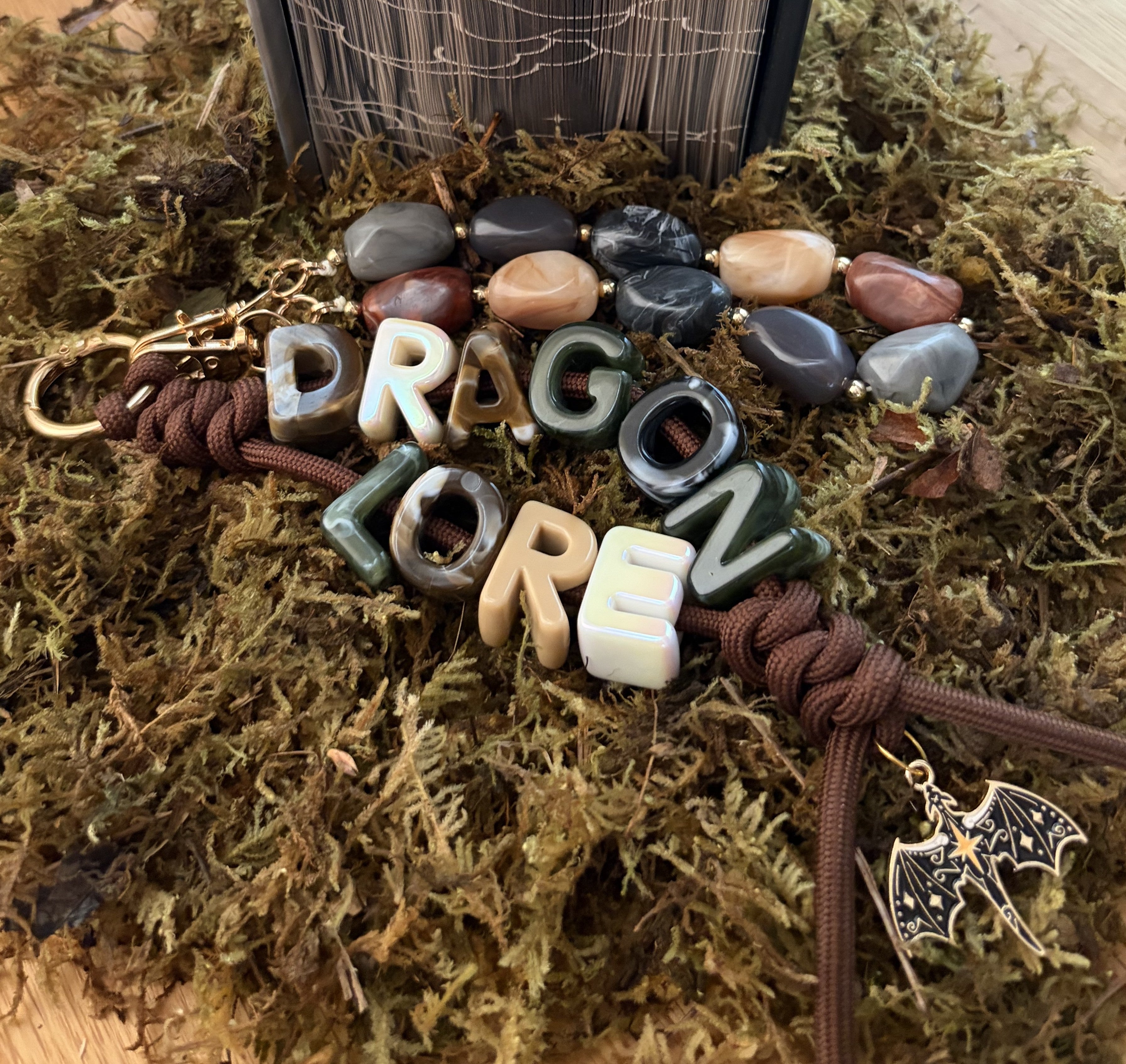 Dragon Lore Personalised Bag Charm